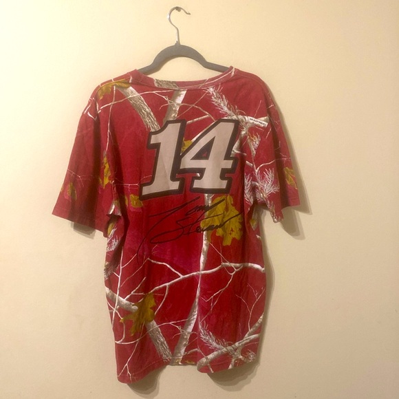 Unisex Short Sleeve Team Real Tree Racing Stewart - Hass Racing AOP Shirt XL - Picture 2 of 5